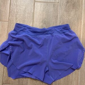 Women's Blue Athletic Shorts